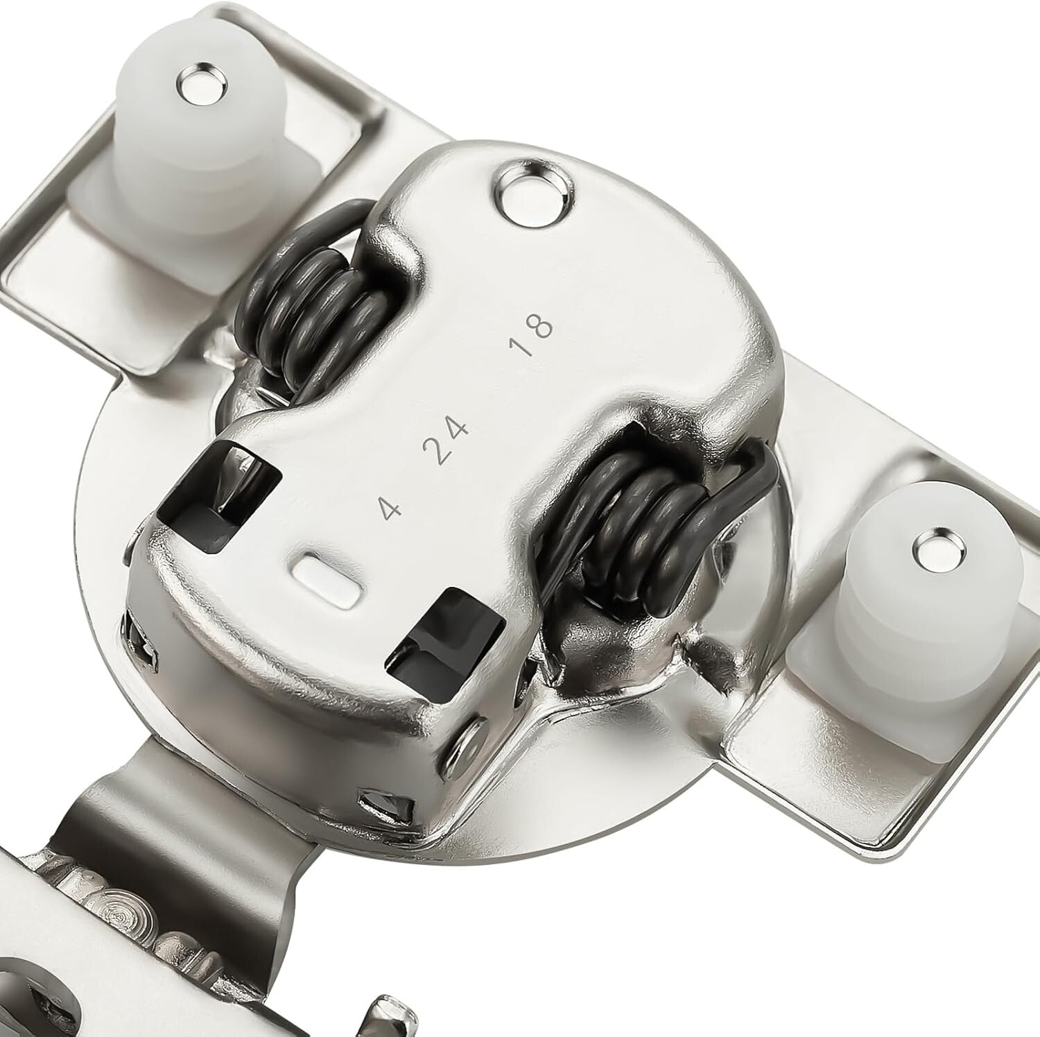 1-3/8 Inch Stainless Steel Soft Close Hinges - 30 Pack for Kitchen Cabinets