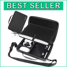 Load image into Gallery viewer, Ultra-Protective 13-14 inch Laptop Case with Multiple Compartments for Travel