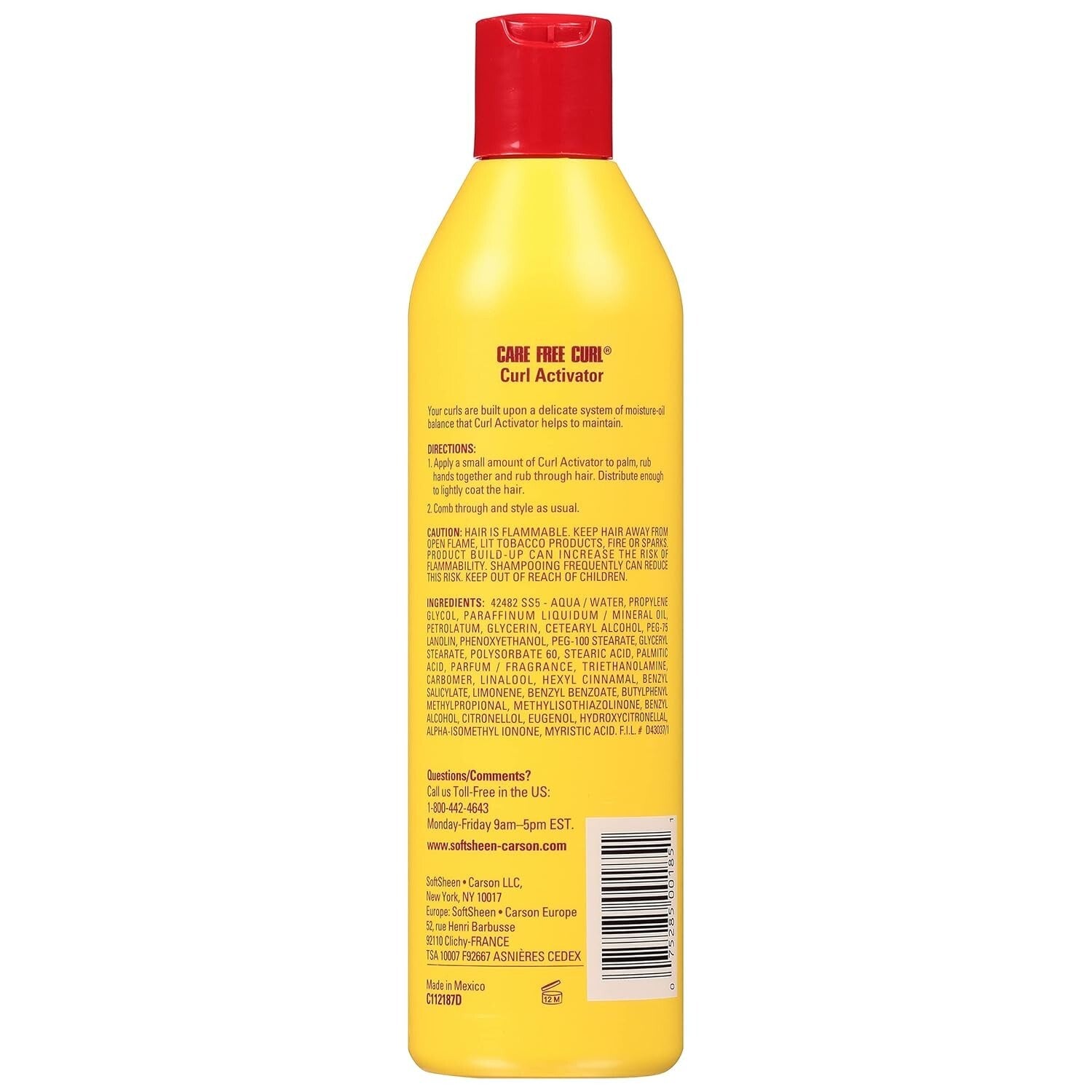 Curl Enhancing Mousse - 16 Fl oz for Strong, Soft and Moist Kinky-Curly Hair