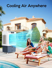 Load image into Gallery viewer, 12-Gallon Evaporative Air Cooler for 950 Sq Ft - Ideal for Indoor/Outdoor Use