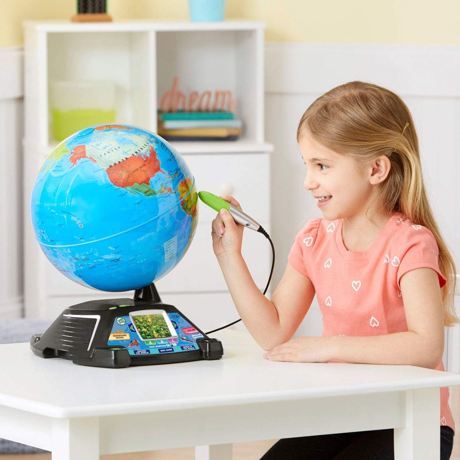 Frustration-Free 10" Kids Globe with Stylus & 5+ Hours of BBC Learning Videos