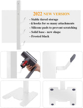 Load image into Gallery viewer, Stylish Powder-Coated Vacuum Cleaner Stand with 6 Hooks - Fits Dyson V-Series