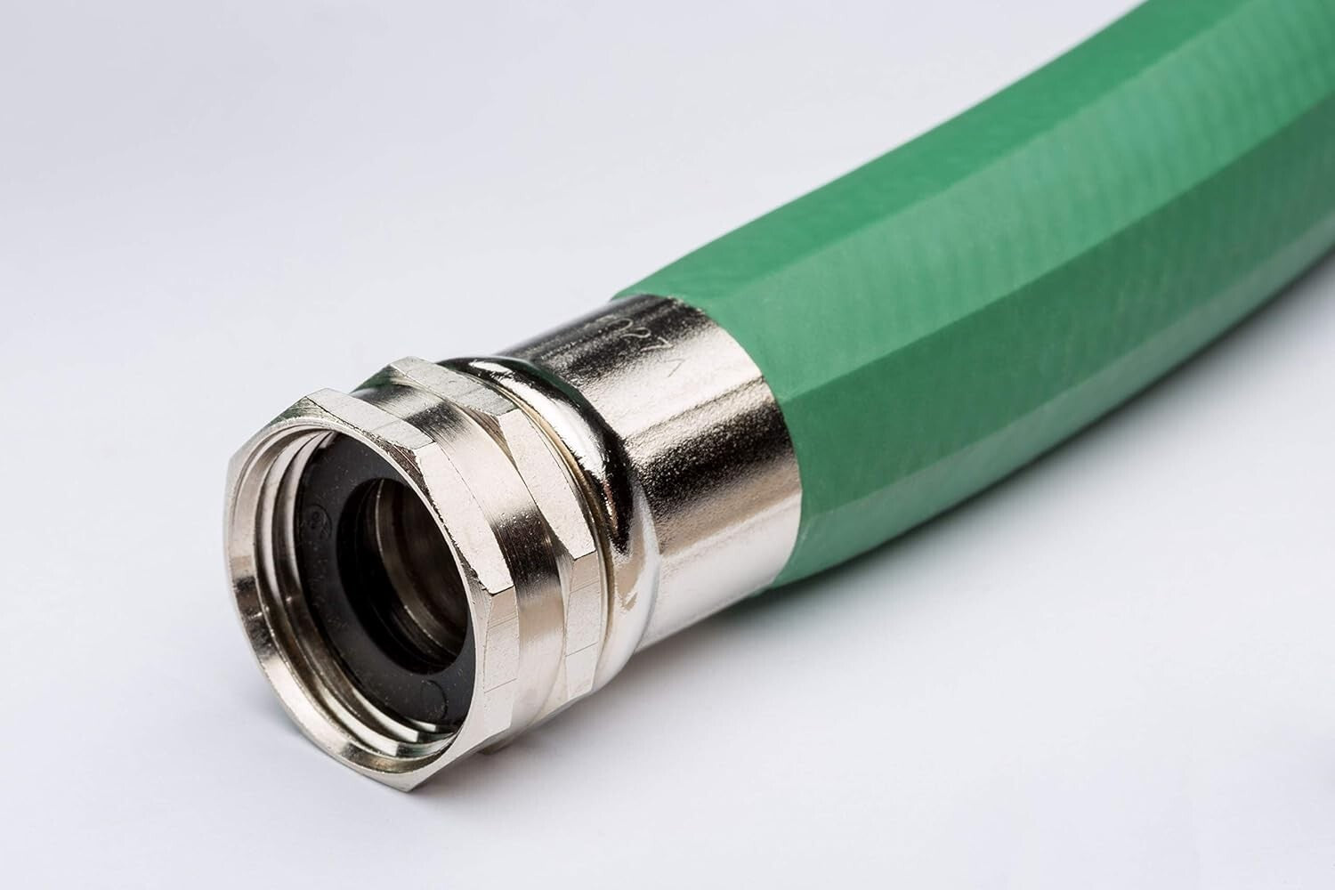 75' EDPM Rubber Garden Hose, 3/4" Diameter - Extreme Flexibility & Durability