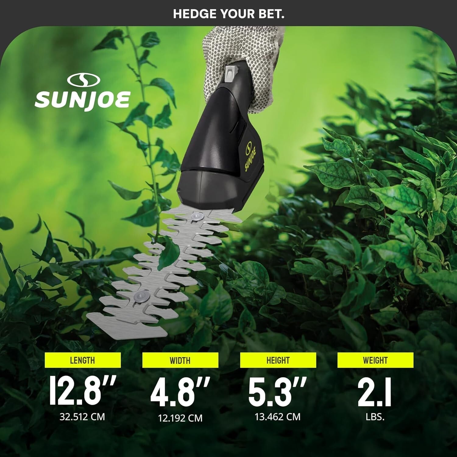 Rechargeable 7.2V Cordless Grass Shears and Hedge Trimmer - Compact & Handy