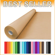 Load image into Gallery viewer, Large 70GSM Brown Kraft Paper Roll - Perfect for Artistic Projects &amp; Packing