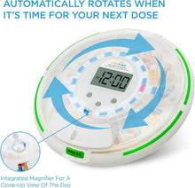 Load image into Gallery viewer, Automatic 28-Day Pill Dispenser with LCD Display &amp; Sound Alerts for Caregivers