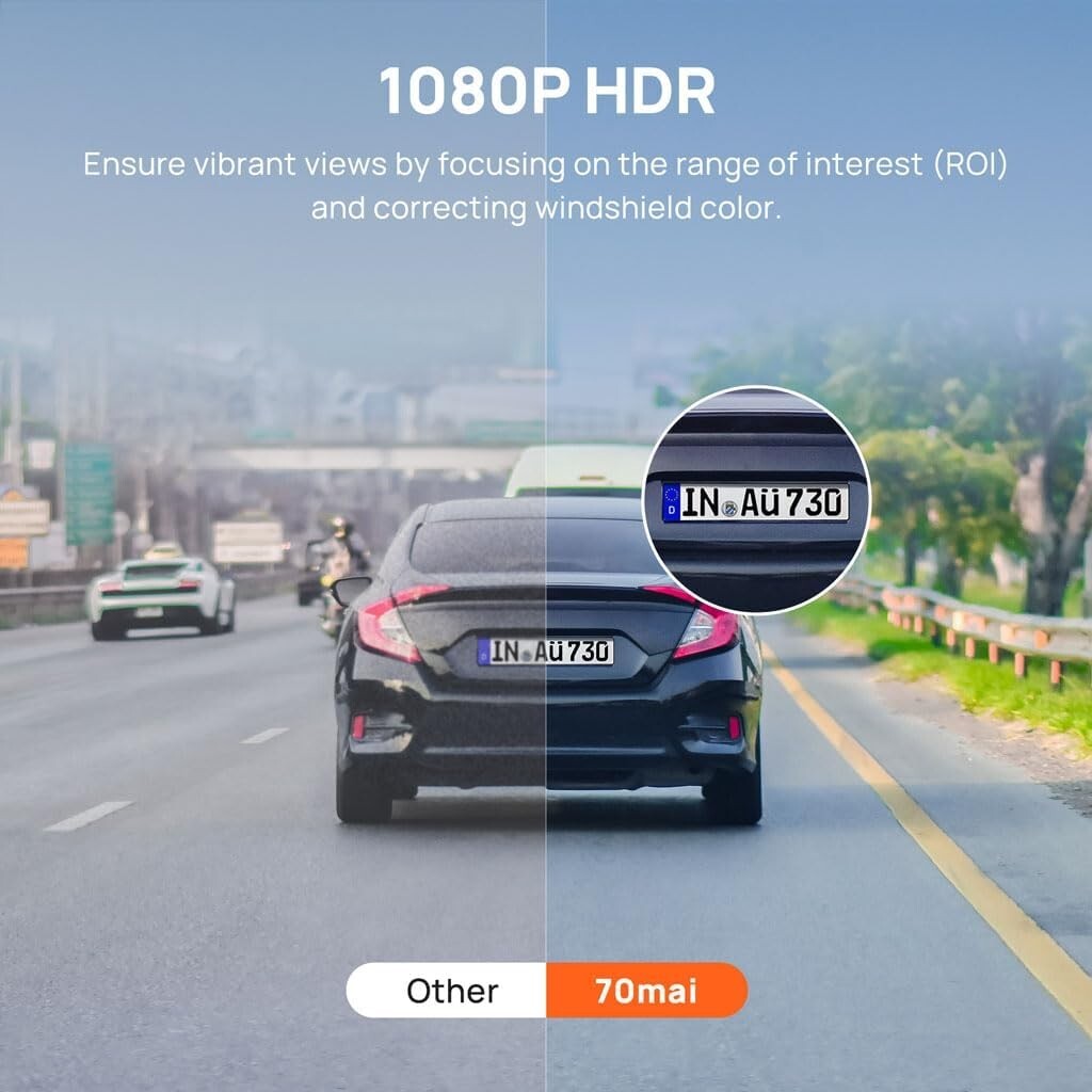 All-In-One Dash Cam with Comprehensive Protection & Seamless Video Capture