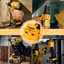 Load image into Gallery viewer, Wall-Mountable 6-Port Rapid Charger for DeWalt 20V/60V - Organized Charging