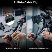 Load image into Gallery viewer, Lightweight Adjustable ARRI Extension Arm with Cable Clips for Rigs - 2 Pack