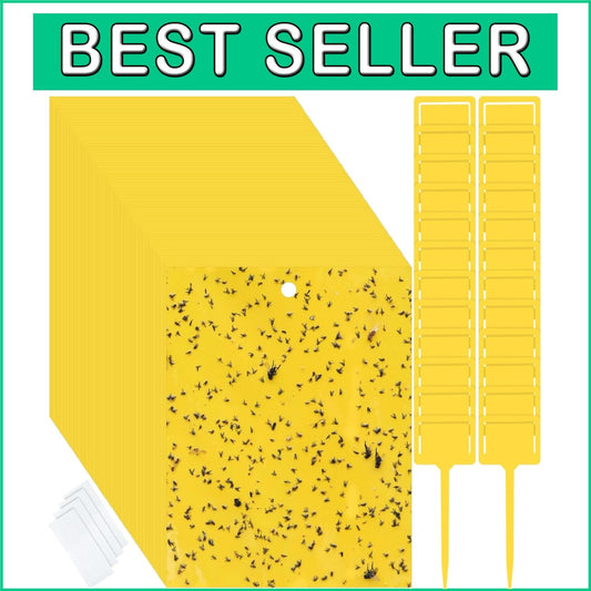 Effective 250-Pack Flying Insect Traps with Twist Ties – Garden Pest Control