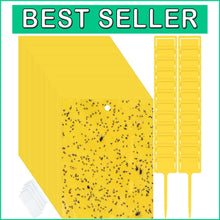 Load image into Gallery viewer, Effective 250-Pack Flying Insect Traps with Twist Ties – Garden Pest Control