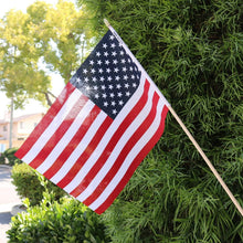 Load image into Gallery viewer, Patriotic Handheld Flags 12x18 - Ideal for Memorial Day &amp; Graduation Ceremonies