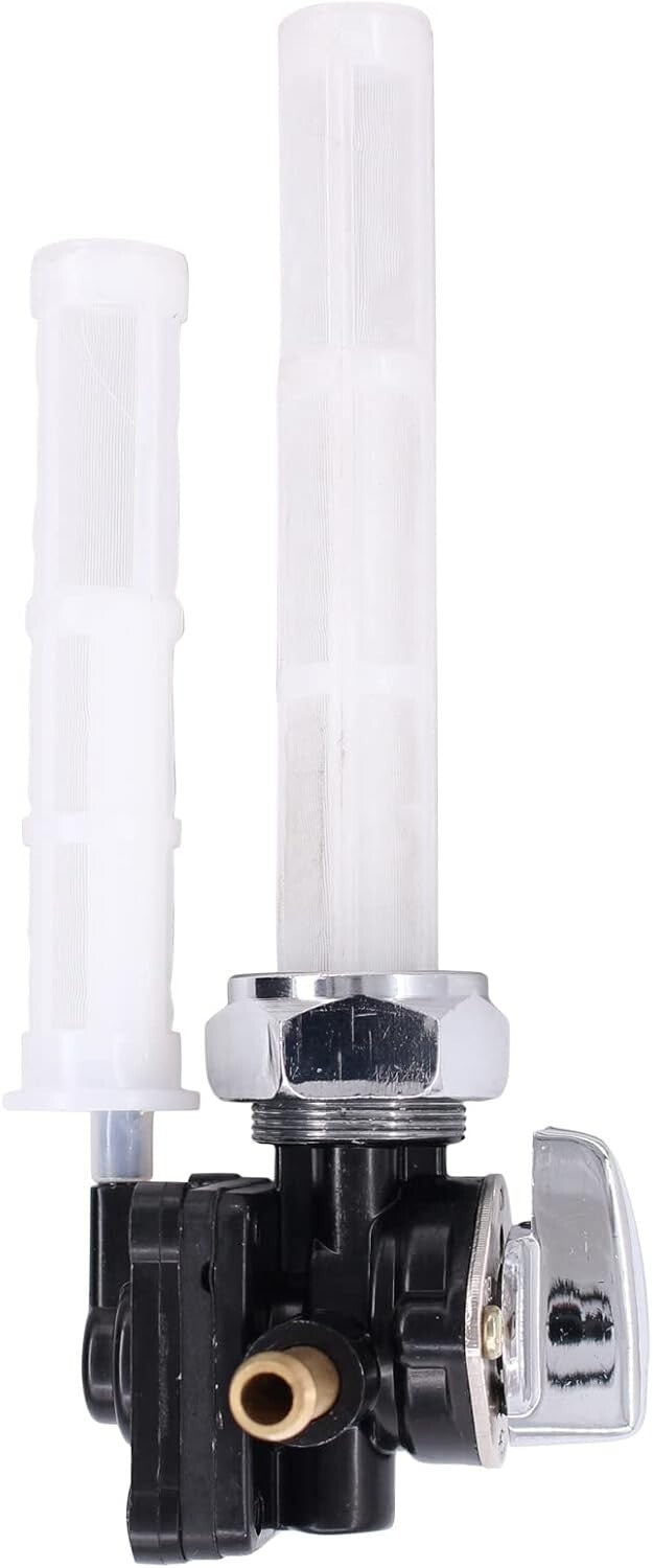 Upgrade Your Harley V-Twin with This Male Thread Fuel Petcock Valve (1995-2001)