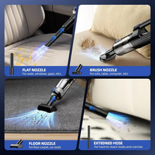 Load image into Gallery viewer, Quiet &amp; Efficient Cordless Car Vacuum, 7800mAh Battery – Pet Hair Solution