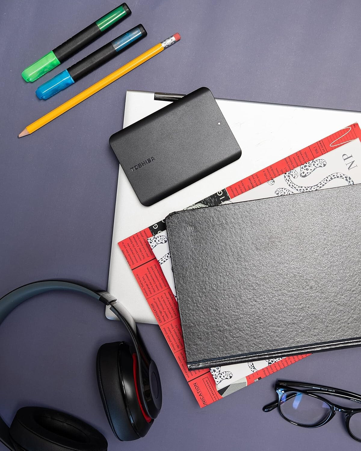 Canvio Basics 2TB Portable External Hard Drive - USB 3.0, Black for Fast Storage