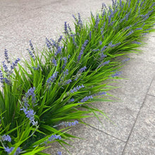 Load image into Gallery viewer, 24 Bundle UV Resistant Artificial Purple Flowers for Elegant Outdoor Decor