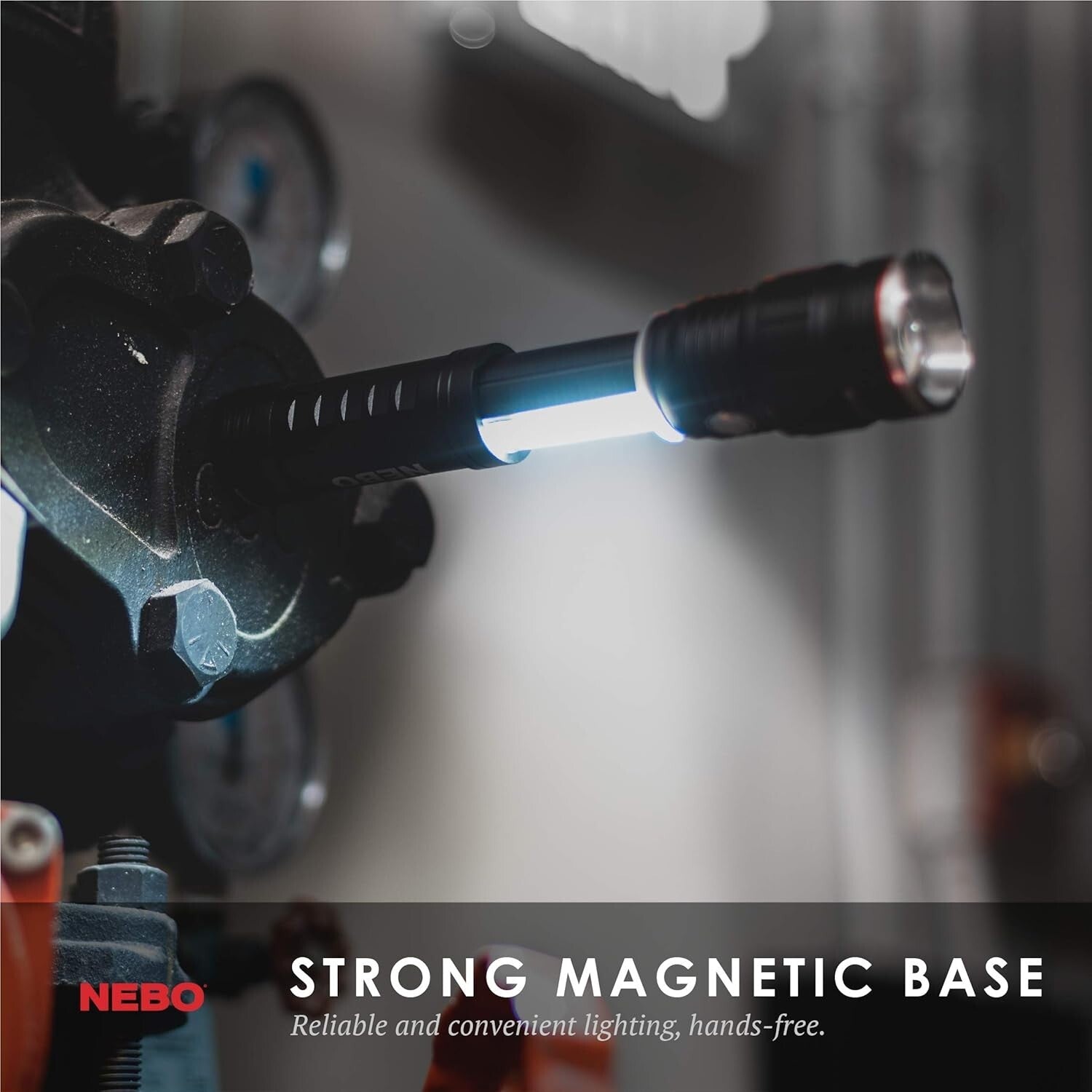 Ergonomic Slide King Flashlight - 4 Light Modes & Long Runtime for All Occasions