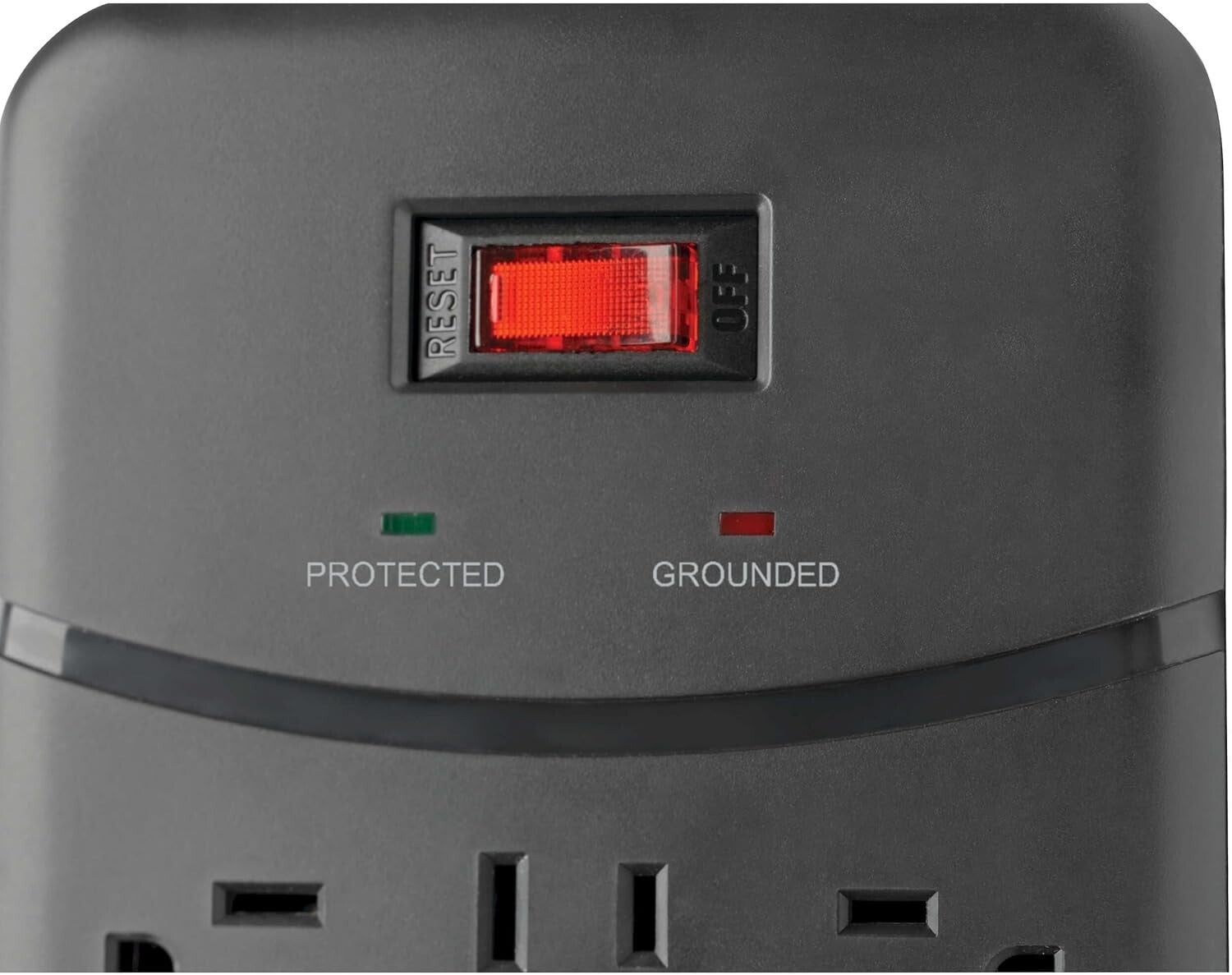 8ft Surge Protection Power Strip with Tel/Modem Protection & Lifetime Warranty