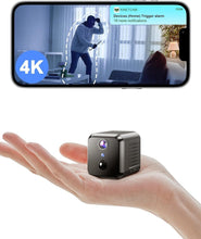 Load image into Gallery viewer, Wireless Indoor Security Camera - High-Definition, App-Controlled &amp; Portable