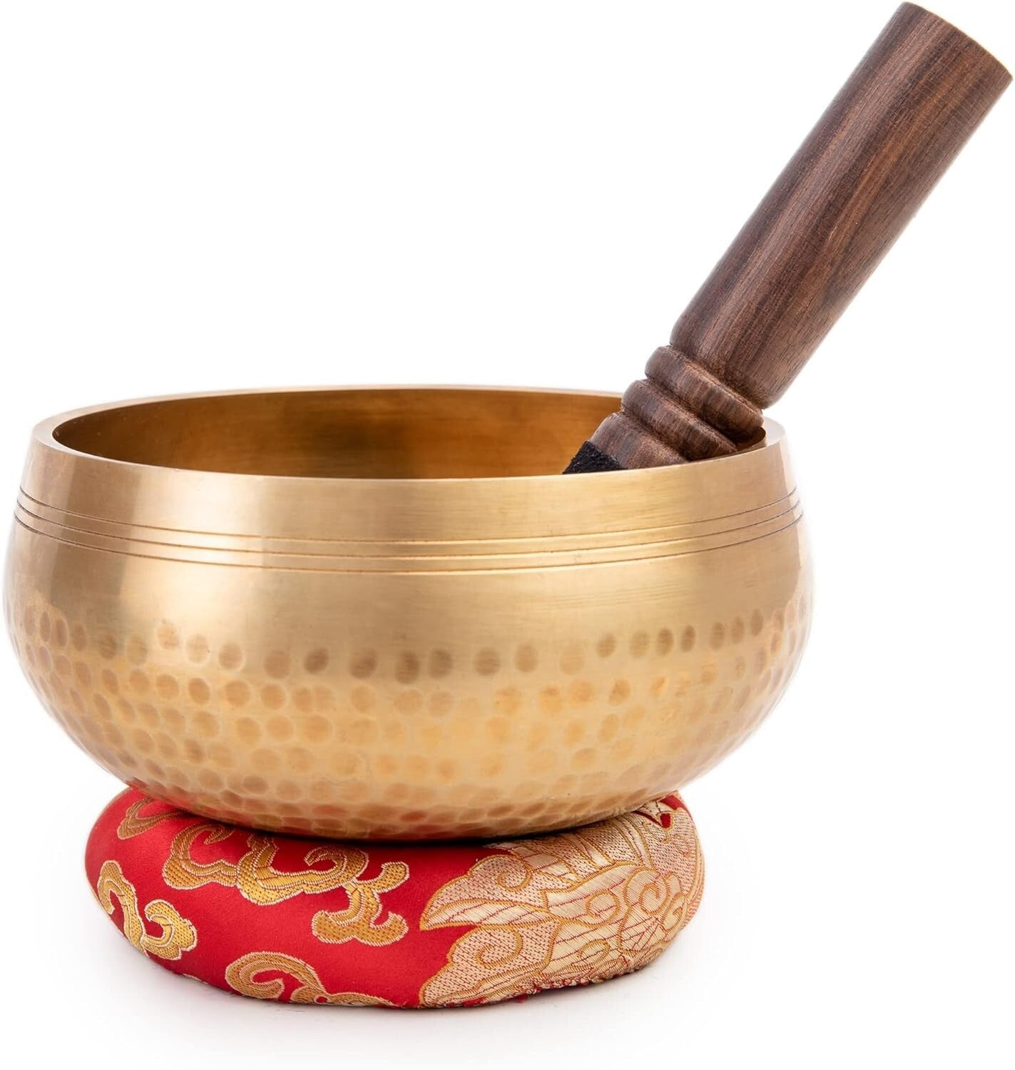 Authentic 6 Inch Tibetan Singing Bowl Set – Ideal for Beginners, Yoga & Medit...