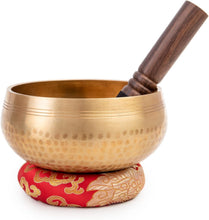 Load image into Gallery viewer, Authentic 6 Inch Tibetan Singing Bowl Set – Ideal for Beginners, Yoga &amp; Medit...