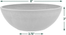 Load image into Gallery viewer, Lightweight 8-Inch Round Centerpiece Bowls - Perfect for Indoor/Outdoor Use