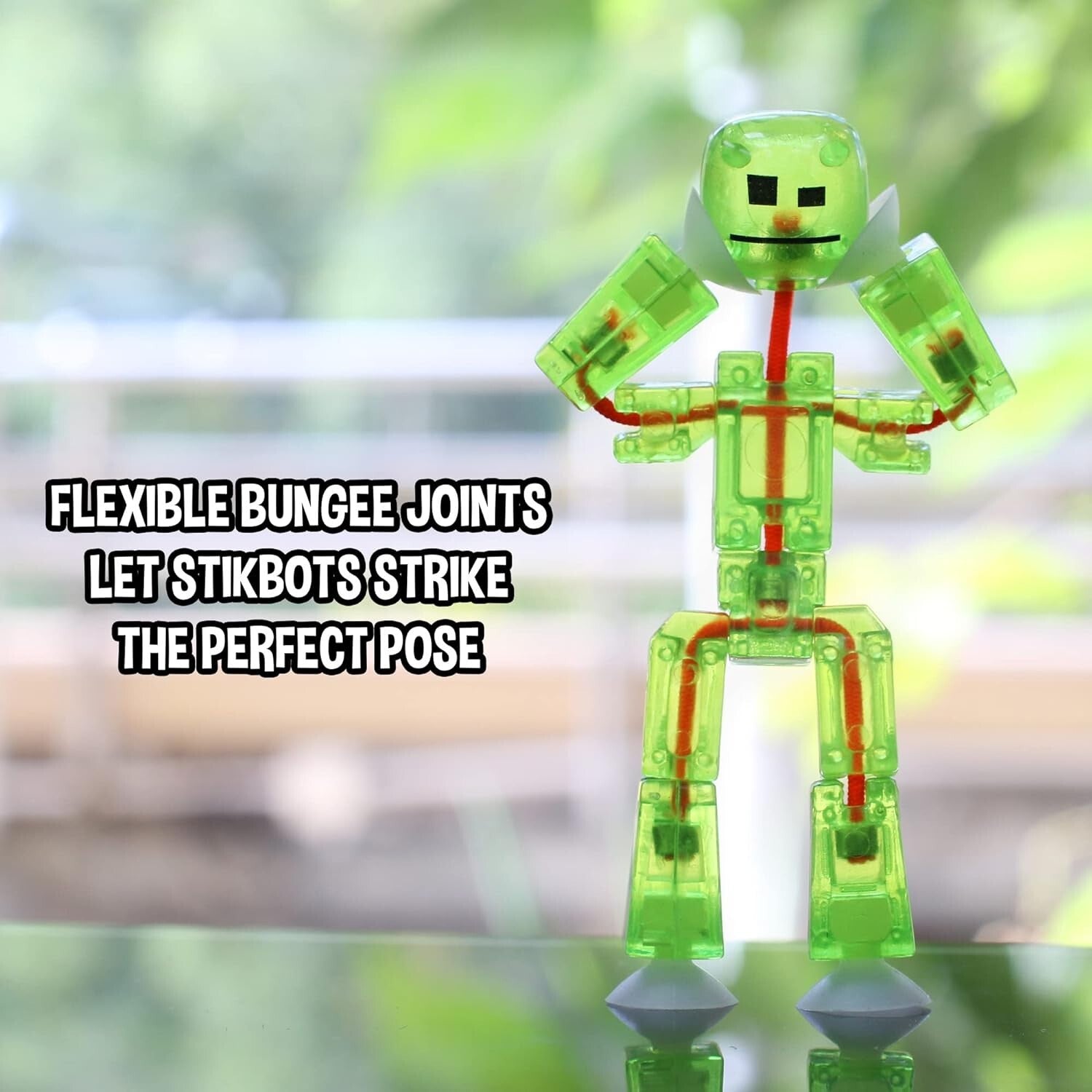 Educational 8-Piece Action Figures Set & Tripod - Ideal for Kids’ Animation