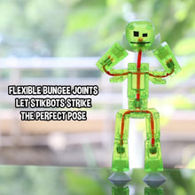 Load image into Gallery viewer, Educational 8-Piece Action Figures Set &amp; Tripod - Ideal for Kids’ Animation