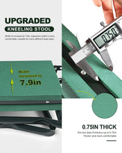 Load image into Gallery viewer, Comfortable Foldable Garden Kneeler with Tool Bag - Gift for Gardening Moms