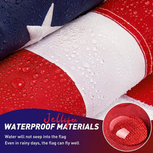 Load image into Gallery viewer, Premium 10x15 Polyester American Flag with Embroidered Stars and Brass Grommets