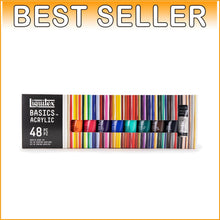 Load image into Gallery viewer, Vibrant 48-Color Acrylic Paint Set, 22ml Tubes for Student and Professional Use