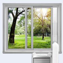 Load image into Gallery viewer, Portable Air Conditioner Window Kit with Adjustable Exhaust Hose &amp; Seal Panels
