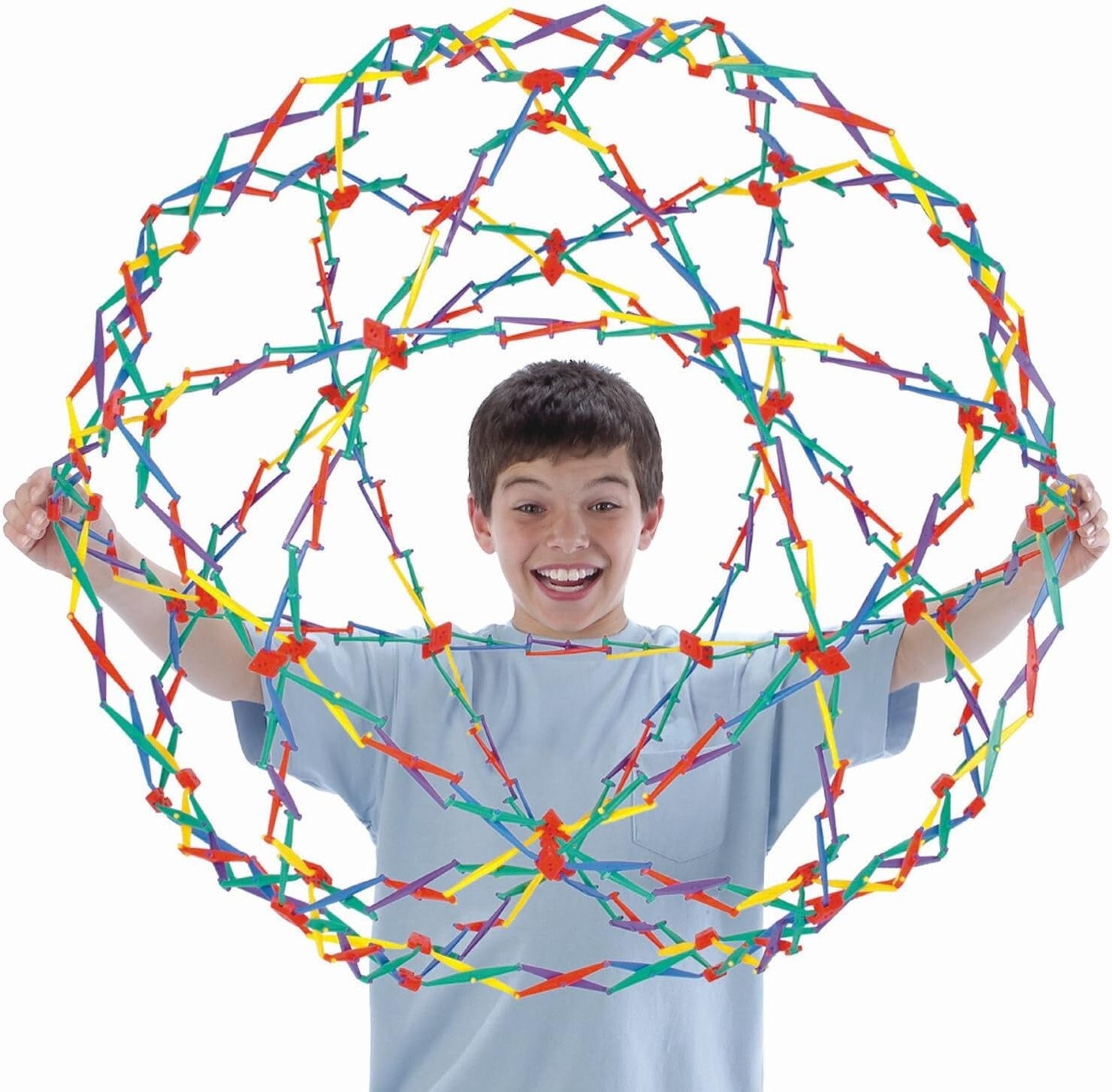 Original Hoberman Sphere: Expandable 30" Toy with Educational Booklet Included