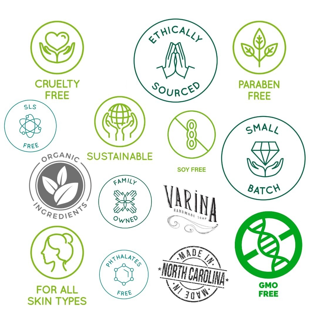 Natural Citrus Variety Bar Soap - Handmade & Gentle for Sensitive Skin - 10 Pack