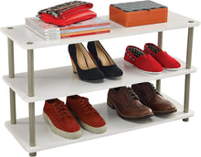 Load image into Gallery viewer, Versatile 3-Tier Organizer for Shoes, Hats &amp; Bags - Stylish Entryway Storage