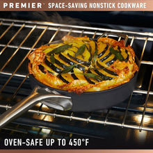 Load image into Gallery viewer, Durable Nonstick 5-Quart Saute Pan with Tempered Glass Lid -Elegant Black Finish