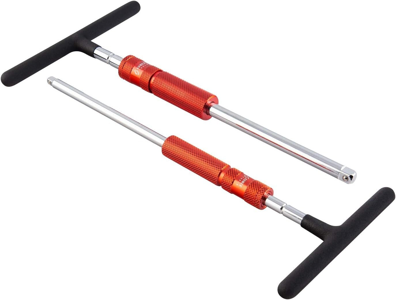 Ergonomic T-Handle Speed Wrench Set with 1/4 & 3/8 Drive - Maximum Torque