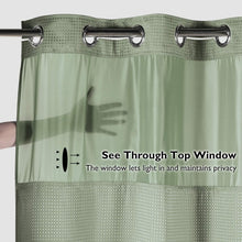Load image into Gallery viewer, Hotel-Grade Heavy Duty Weiss Fabric Shower Curtain with Removable Liner, 71W 78L