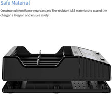 Load image into Gallery viewer, Versatile 8-Slot Battery Charger with Grading Mode &amp; Safety Features Included