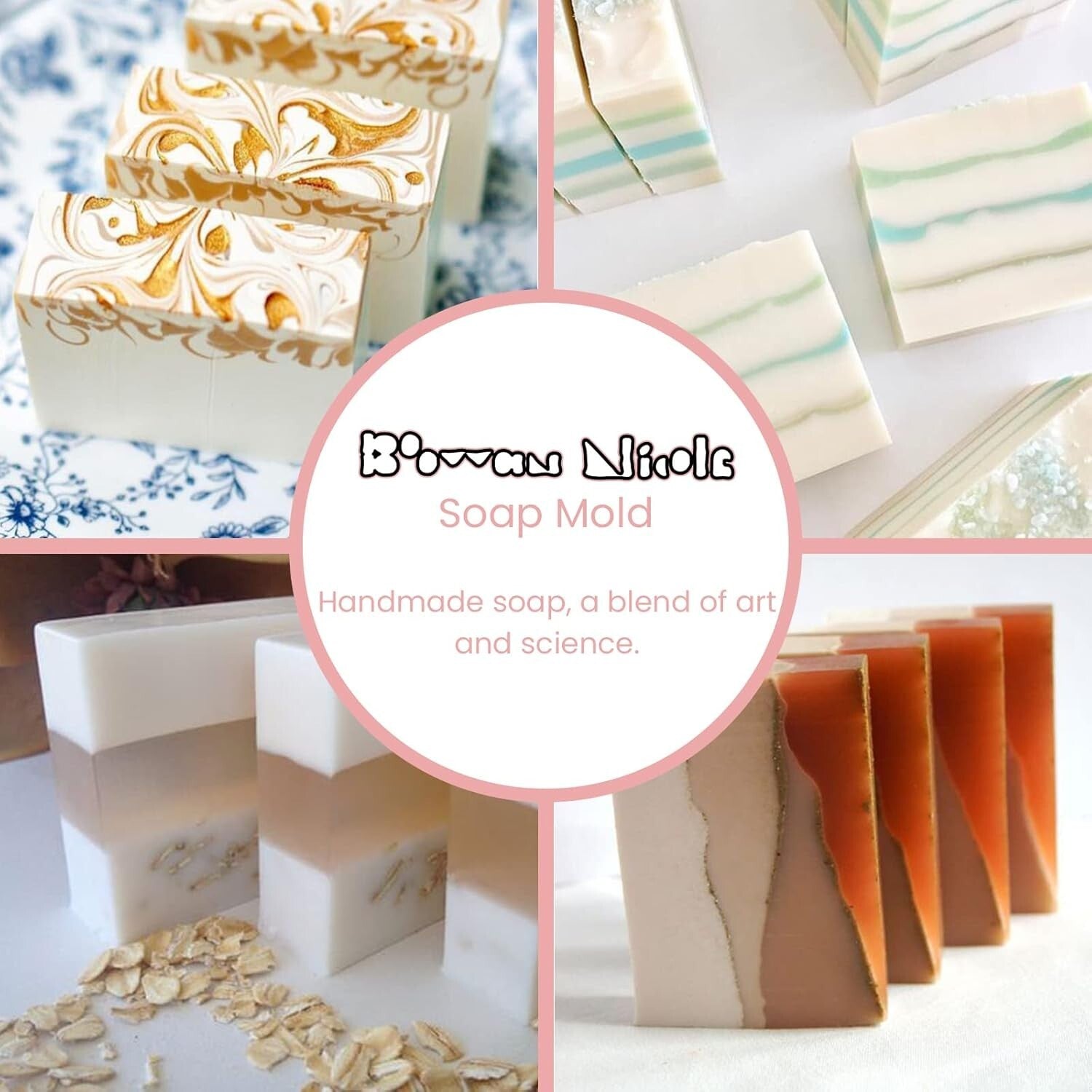 Versatile Silicone Soap Mold for 5 lb Capacity Loaf - No Assembly Needed