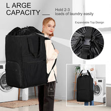 Load image into Gallery viewer, Sturdy Laundry Backpack with Expandable Capacity - Perfect for College Life