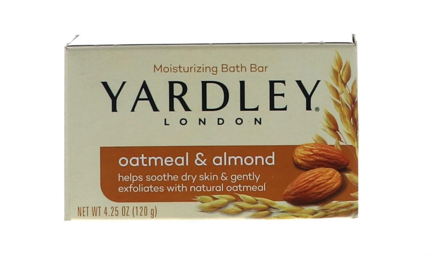 Pack of 24 London Oatmeal & Almond Moisturizing Soap Bars - Gentle Exfoliation