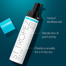 Load image into Gallery viewer, Vegan Self-Tan Foam - Lightweight, Non-Sticky &amp; Develops in 4-8 Hours, 8 fl oz