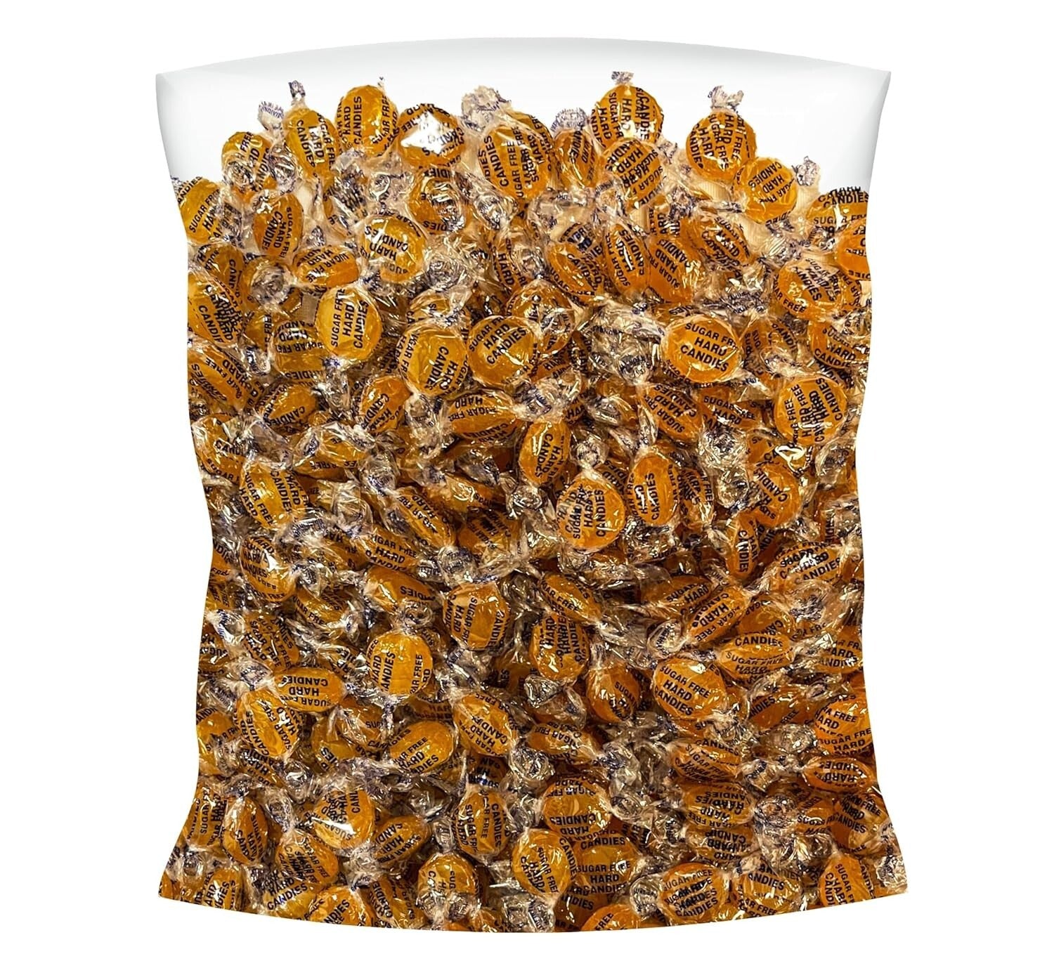 Individually Wrapped Gourmet Butterscotch Hard Candy - 3lbs for Festive Treats