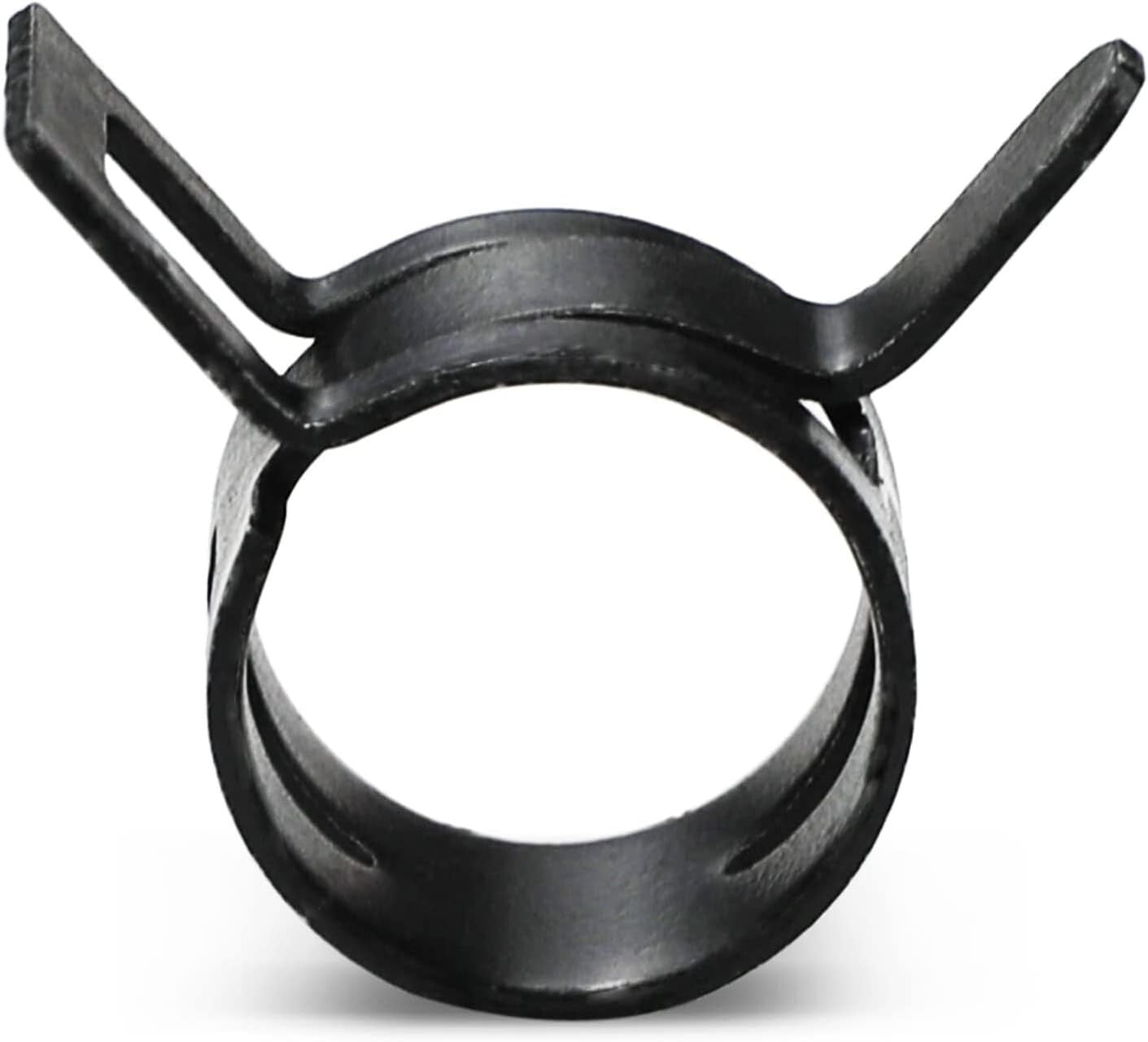 60-Pack Spring Steel Hose Clamps for Reliable Leak-Proof Connections (28-33mm)