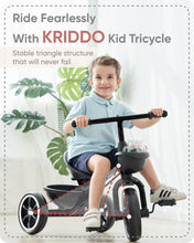 Load image into Gallery viewer, Triangular Design Kids Tricycle for Ages 2-5 - Lightweight &amp; Safe Gift