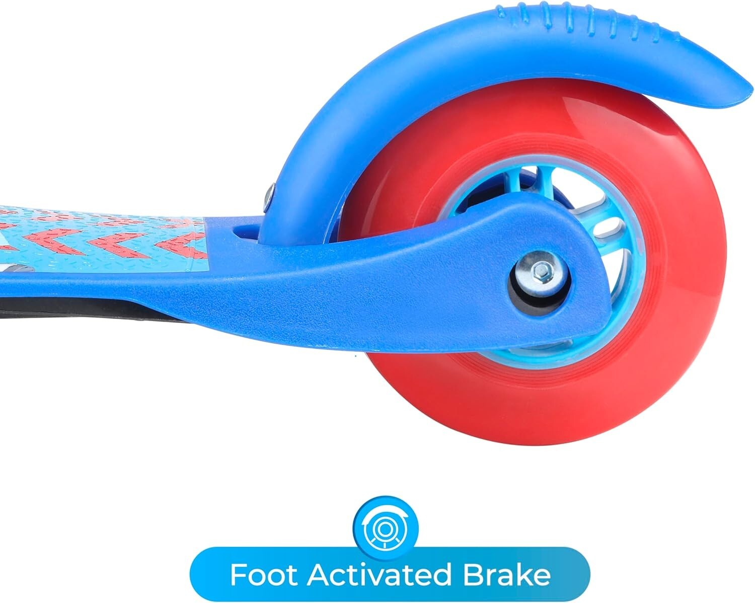 Adjustable Sonic Scooter for Kids Aged 3-5 - Light Up Wheels & Stability