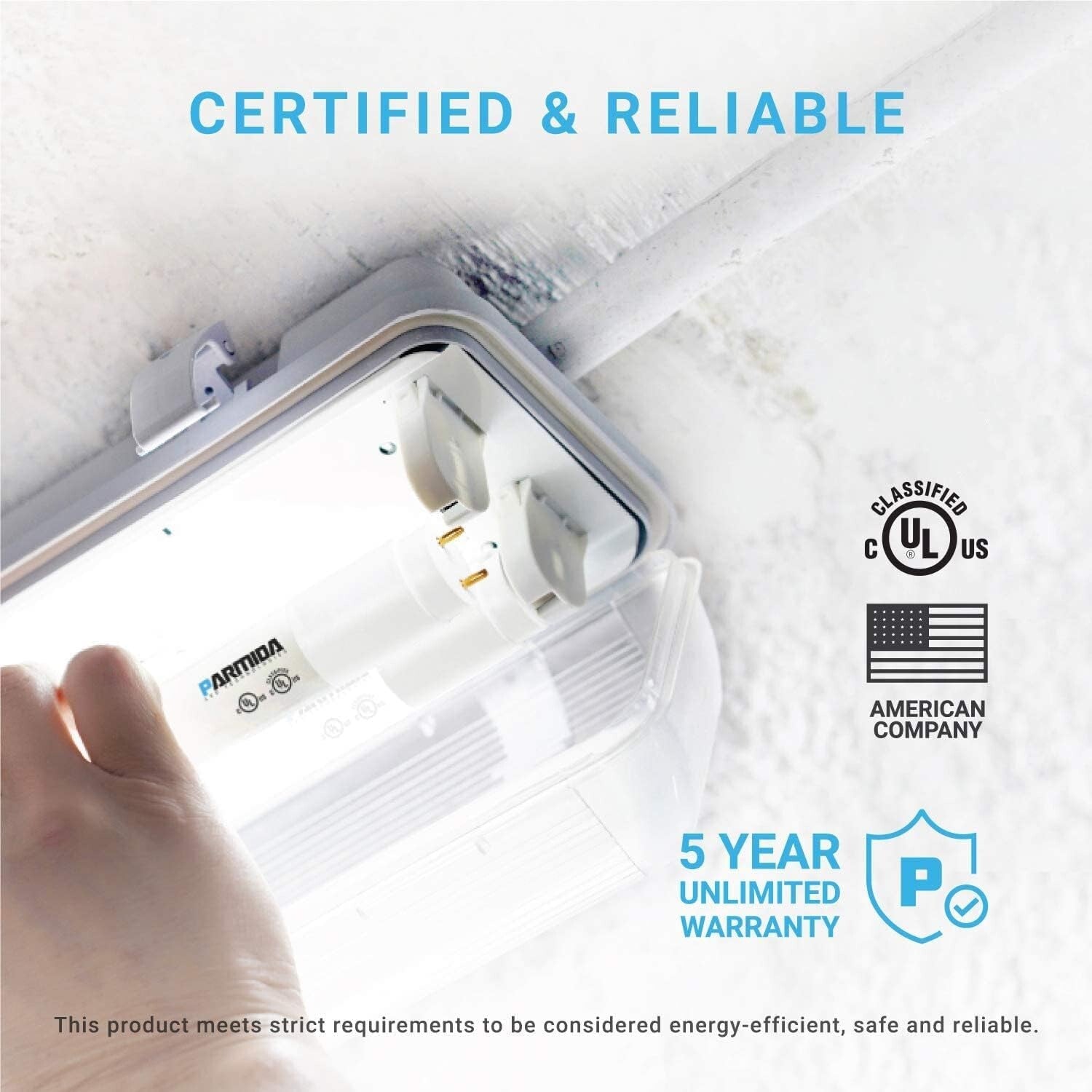 Energy-Efficient 20-Pack 4FT LED T8 Tubes - 5000K Daylight, Dual-end Options