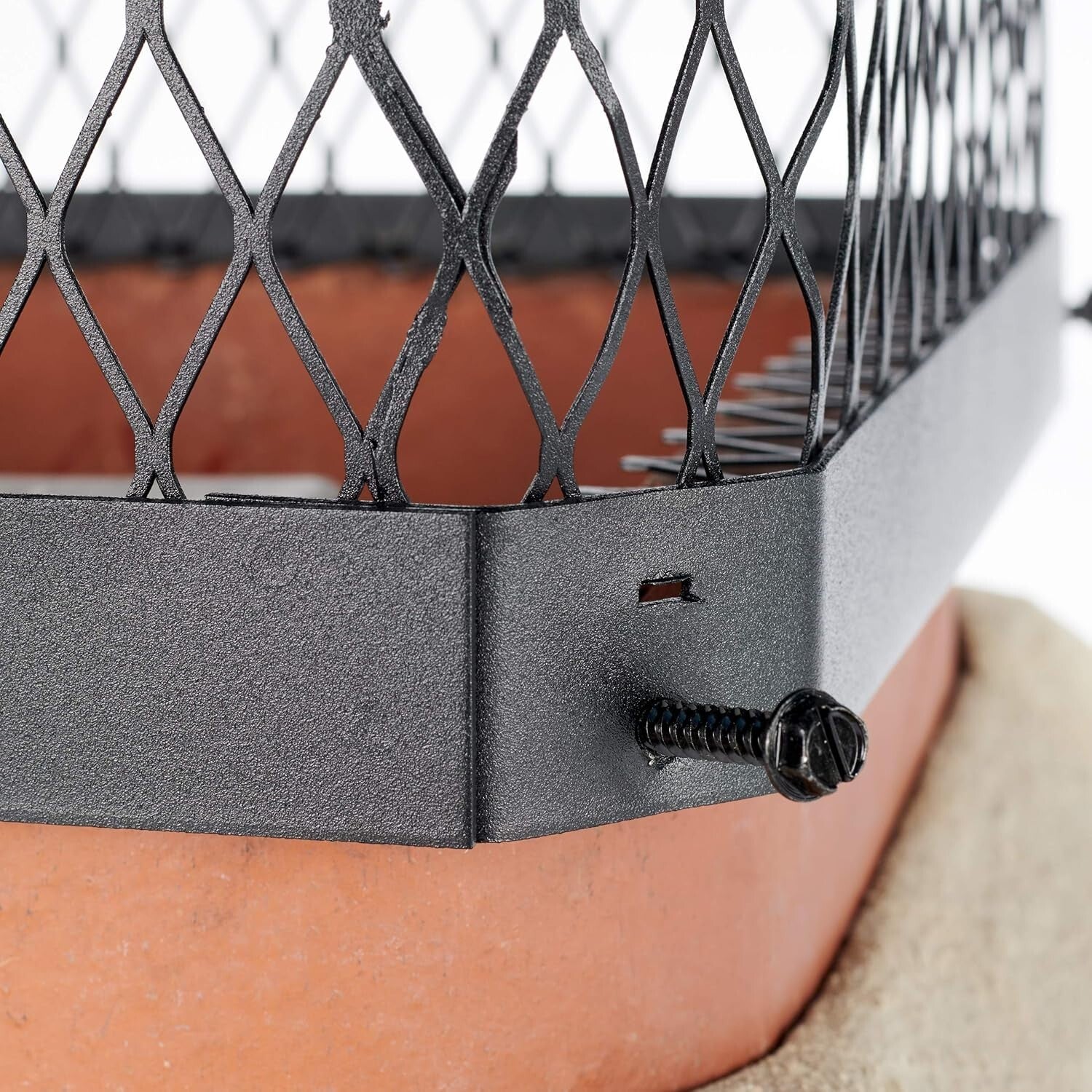 Black Galvanized Steel Chimney Cap 9" x 18" - Enhanced Draft & Weather Defense