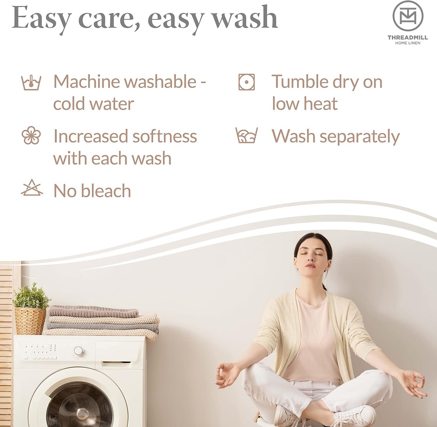 Durable King Size Jacquard Blanket - Soft Cotton Coverlet, Breathable Comfort